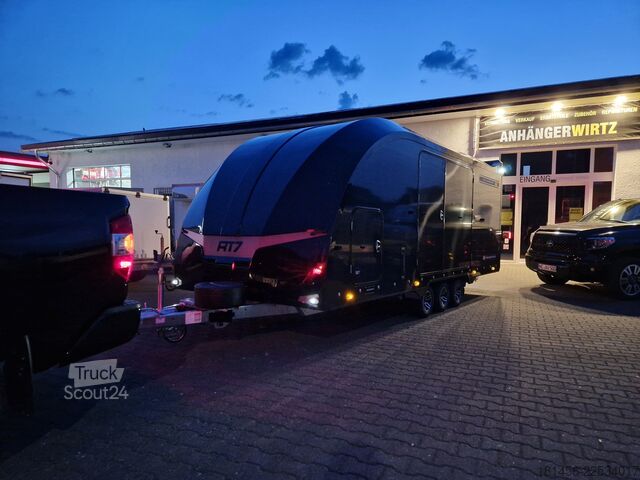 Automobilių pervežimo priekaba Brian James Trailer RT 7 397-5521-35-3-10-B enclosed