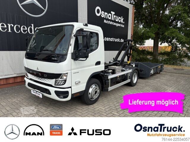 Abrollkipper Transporter FUSO Canter 7C18 Abroller Klima, Nutzlast 4130 KG