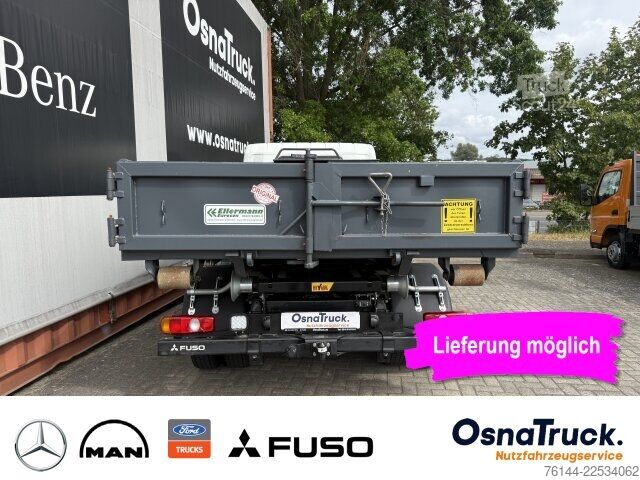 Transporter mit Kipper FUSO Canter 7C18 Abroller Klima, Nutzlast 4130 KG