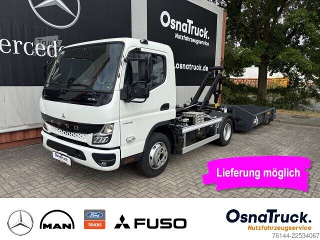 Abrollkipper Transporter Mitsubishi Canter 7C18 Abroller Klima, Nutzlast 4130 KG