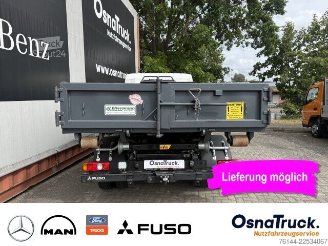 Abrollkipper Transporter Mitsubishi Canter 7C18 Abroller Klima, Nutzlast 4130 KG