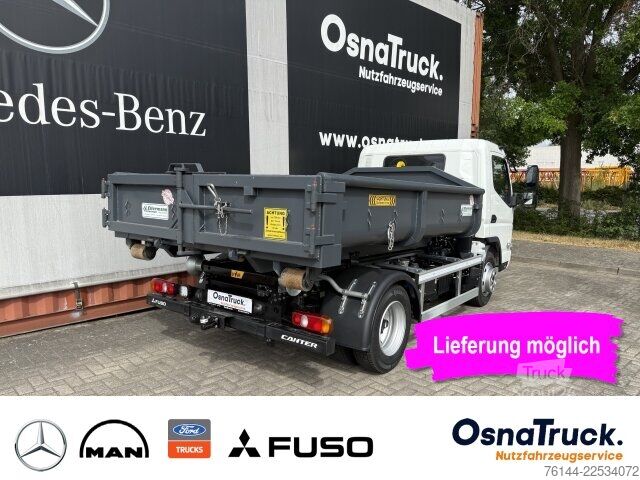 Transporter mit Kipper Mitsubishi Canter 7C18 Abroller Klima, Nutzlast 4130 KG