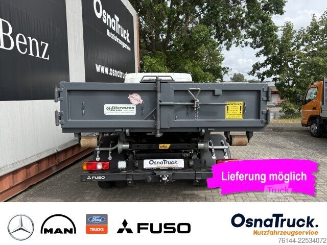 Transporter mit Kipper Mitsubishi Canter 7C18 Abroller Klima, Nutzlast 4130 KG
