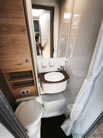 Autorulotă semi-integrată ROADFANS Dethleffs Just Go! T 6815 EB Modell 2026 / Hubbe