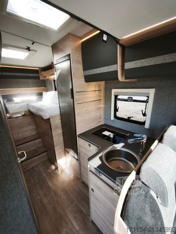 Autorulotă semi-integrată DETHLEFFS Just Go! T 6815 EB Modell 2026 / Hubbett,W-Lan