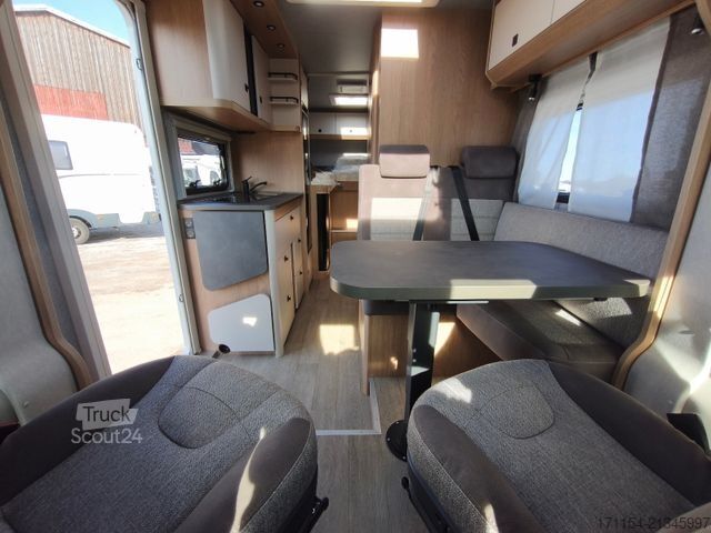 Halvintegreret autocamper HOBBY C 680 GE Journey Automatik / Rahmenfensster,ACC