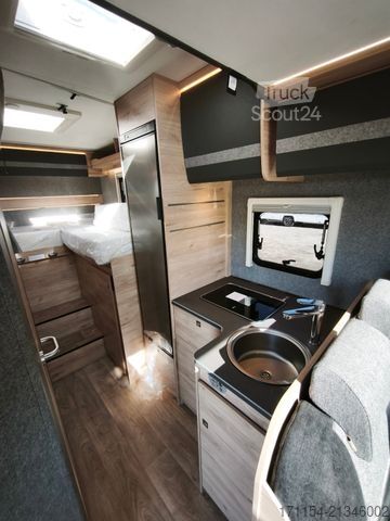 Półzintegrowany kamper DETHLEFFS Just Go! T 6815 EB  Hubbett,Automatik 5 Sitze