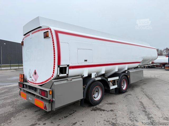 Puspiekabes cisterna  HMK Bilcon TS2 33.000 l. ADR Diesel / Petrol