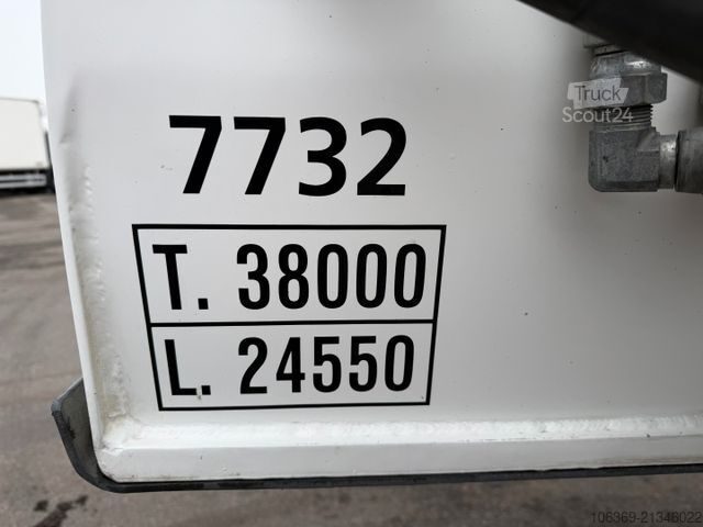Puspiekabes cisterna  HMK Bilcon TS2 33.000 l. ADR Diesel / Petrol