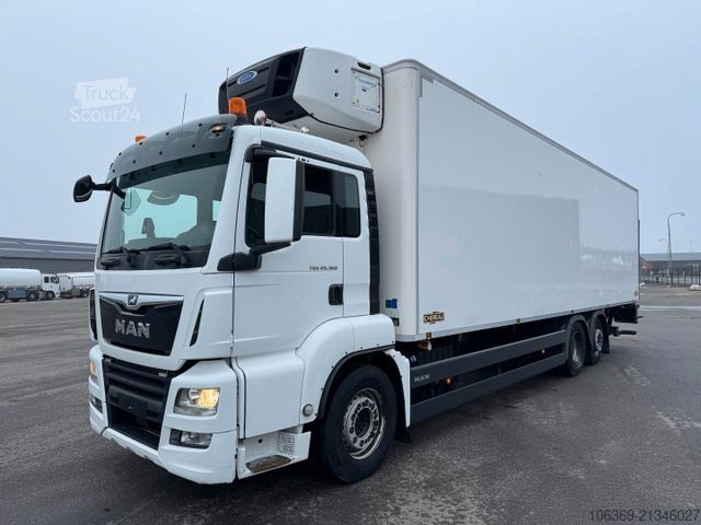 Kühlkoffer-LKW MAN TGS 26.360 6x2*4 Carrier Supra 1250 Mt