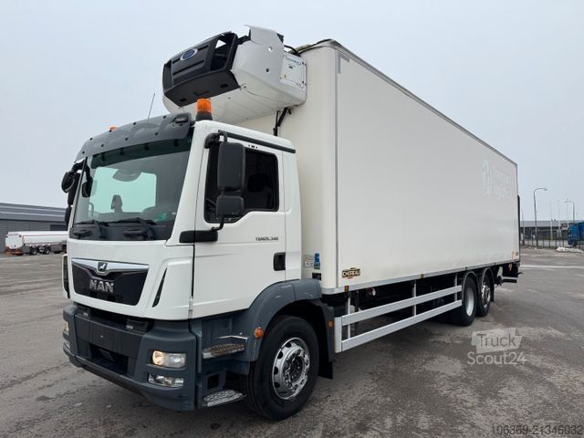 Chłodnia (samochód ciężarowy) MAN TGM 26.340 6x2*4 Euro 6 Chereau / Carrier 9.8 m