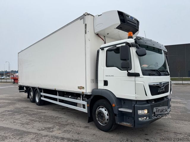 Chłodnia (samochód ciężarowy) MAN TGM 26.340 6x2*4 Euro 6 Chereau / Carrier 9.8 m
