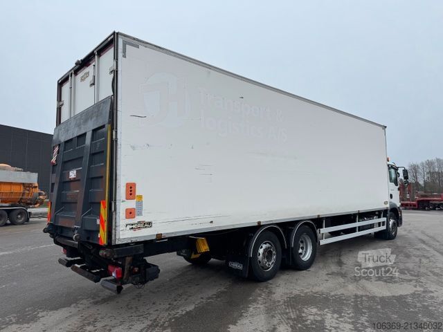 Chłodnia (samochód ciężarowy) MAN TGM 26.340 6x2*4 Euro 6 Chereau / Carrier 9.8 m