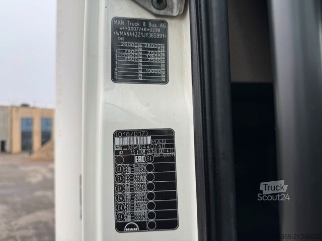 Chłodnia (samochód ciężarowy) MAN TGM 26.340 6x2*4 Euro 6 Chereau / Carrier 9.8 m