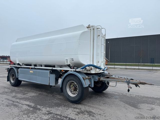 Ρυμουλκούμενο δεξαμενή  HMK Bilcon TP-200 2 axle 22000 L ADR tank 4 comp