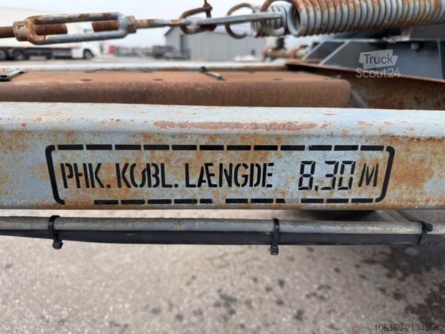 Ρυμουλκούμενο δεξαμενή  HMK Bilcon TP-200 2 axle 22000 L ADR tank 4 comp