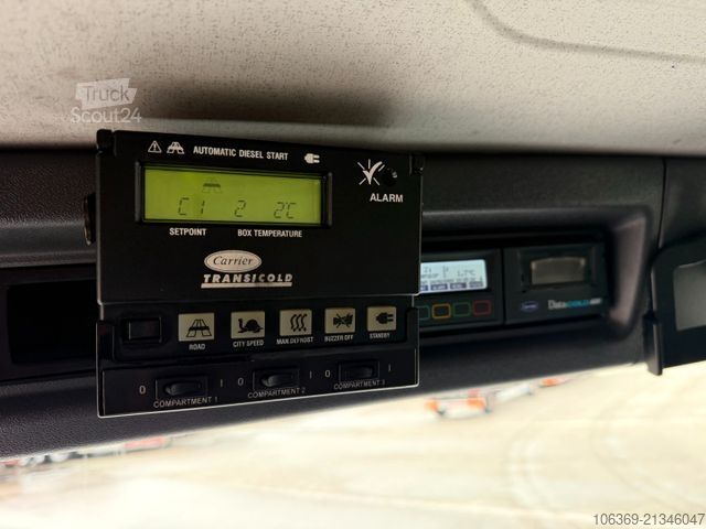 Šaldytuvas sunkvežimis SCANIA P250 4x2 Carrier Supra 950 mt. 8,7 m Box