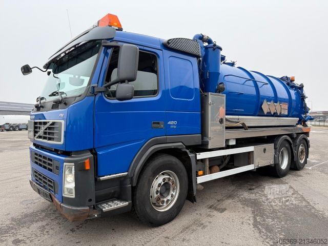 Wywrotka próżniowa VOLVO FM 420 6x2*4 EEV Interconsult 12.700 l Stainless