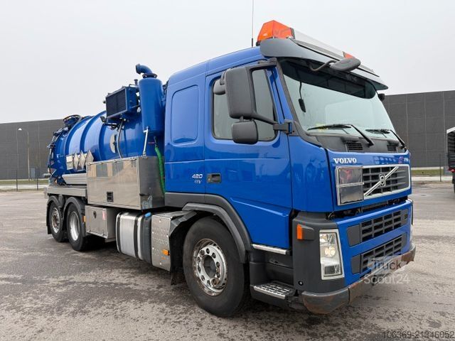 Wywrotka próżniowa VOLVO FM 420 6x2*4 EEV Interconsult 12.700 l Stainless