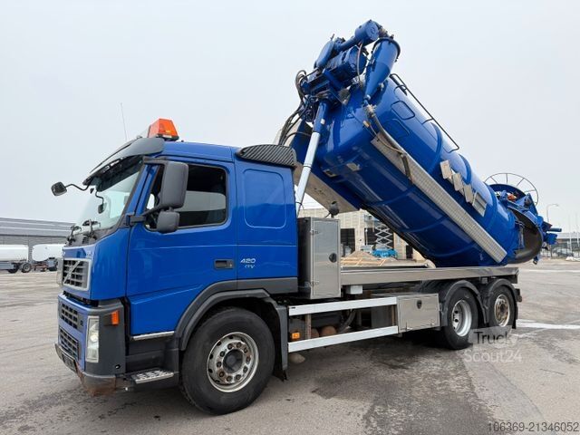 Wywrotka próżniowa VOLVO FM 420 6x2*4 EEV Interconsult 12.700 l Stainless