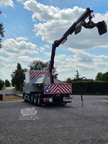 Tippbil med kran Volvo FM420 2x KRAAN/KIPPER EURO6!!2030 ZERO EMISSIE!...