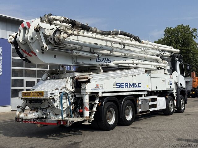 Betonipumppu Mercedes-Benz AROCS 4441 8x4 EURO6  POMPA DO BETONU SERMAC 5RZ51