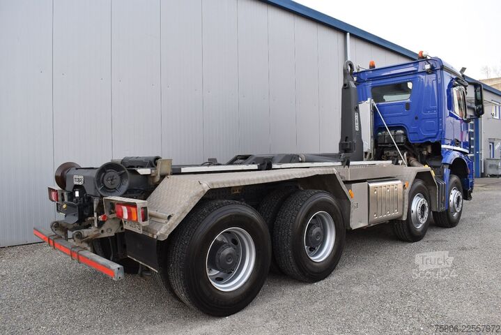 Camion benne à bras amovible MERCEDES-BENZ Arocs 3248 E6 8x4 Retarder AHK
