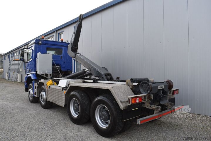 Camion benne à bras amovible MERCEDES-BENZ Arocs 3248 E6 8x4 Retarder AHK