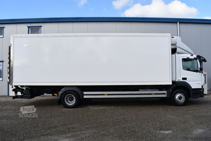 Caminhão frigorífico MERCEDES-BENZ Atego 1530 2-Zonen Tiefkühl Carrier LBW