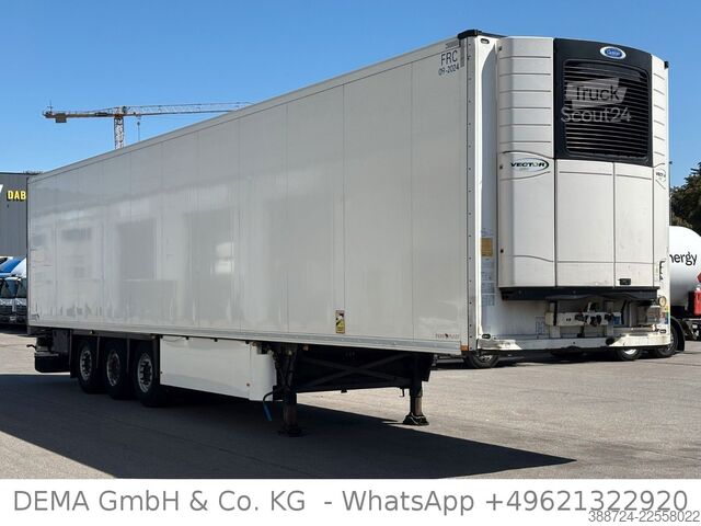 Ψυκτικός ημιρυμουλκούμενος SCHMITZ CARGOBULL SCB/S3B*Liftachse*TÜV* 5 Rohrbahnen*Carrier I950