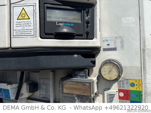 Frigorifik yarı römork SCHMITZ CARGOBULL SCB/S3B*Liftachse*TÜV* 5 Rohrbahnen*Carrier I950