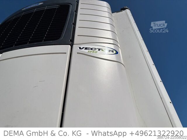 Frigorifik yarı römork SCHMITZ CARGOBULL SCB/S3B*Liftachse*TÜV* 5 Rohrbahnen*Carrier I950