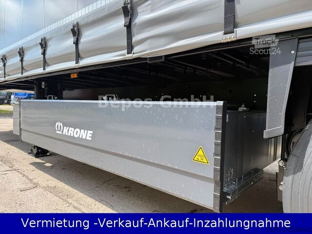 Atvērta puspiekabe ar tentu KRONE Profi Liner SDP 27 ELB 4-CS-SAF-