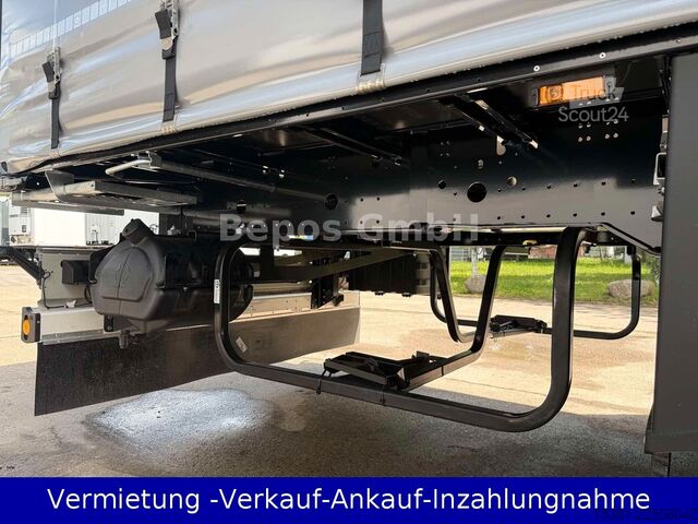 Atvērta puspiekabe ar tentu KRONE Profi Liner SDP 27 ELB 4-CS-SAF-