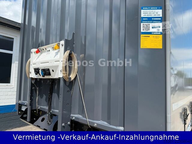 Atvērta puspiekabe ar tentu KRONE Profi Liner SDP 27 ELB 4-CS-SAF-
