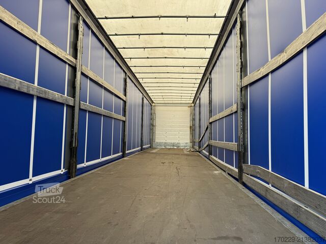 Auflieger mit Pritsche & Plane SCHMITZ 