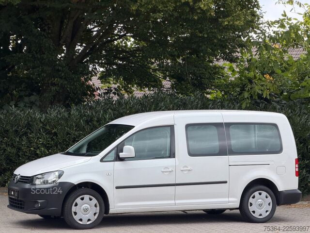 Microbuz VW Caddy Maxi 1.6 Tdi 5 Sitze Rollstuhlrampe Klima