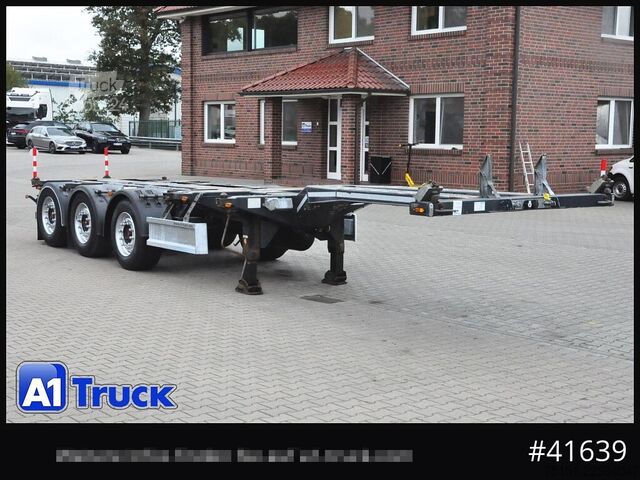 Keitimo kėbulo puspriekabė D-TEC VCC-01, Multi Chassi, 2 x Liftachse, Mittellausschub