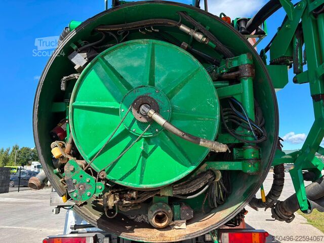 Camion aspirateur Scania P 124 6x2*4 ADR Rolba TANK 8000 l + 8000 l / VA...