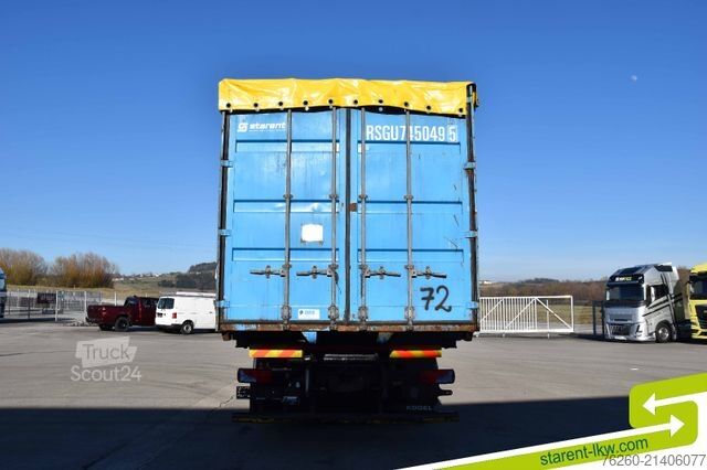 Lastbil med utbytbar kaross MAN TGX 26.500 6x2 Kipp-WAB Retarder Standklima