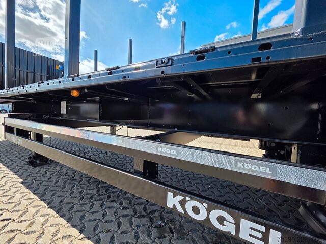Ημιρυμουλκούμενο με πλατφόρμα εργασίας KÖGEL S24-1 | Neu | Liftachse