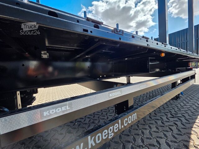 Ημιρυμουλκούμενο με πλατφόρμα εργασίας KÖGEL S24-1 | Neu | Liftachse