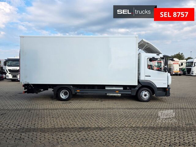 شاحنة صندوقية MERCEDES-BENZ Atego 818 | 3 Sitzen | Ladebordwand