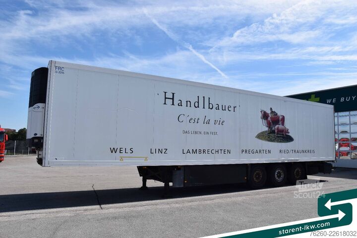Hladilna polprikolica SCHMITZ CARGOBULL Carrier Vector 1850 Fleischrohrbahnen Liftachse
