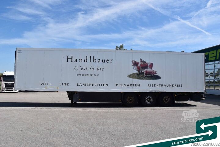Hladilna polprikolica SCHMITZ CARGOBULL Carrier Vector 1850 Fleischrohrbahnen Liftachse