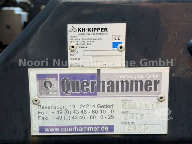 شاحنة قلابة MAN TGX 33.500 6x4 Kipper Kran PK19.001 Funk Greifer