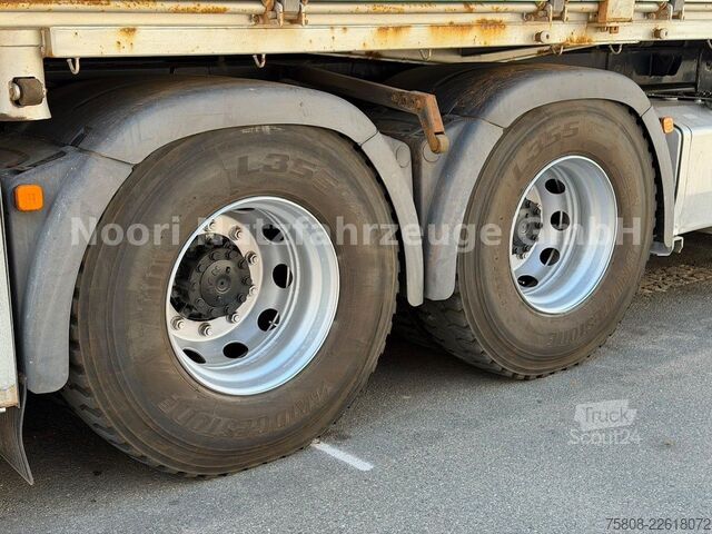 شاحنة قلابة MAN TGX 33.500 6x4 Kipper Kran PK19.001 Funk Greifer