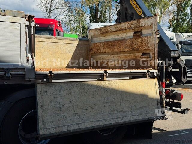 شاحنة قلابة MAN TGX 33.500 6x4 Kipper Kran PK19.001 Funk Greifer