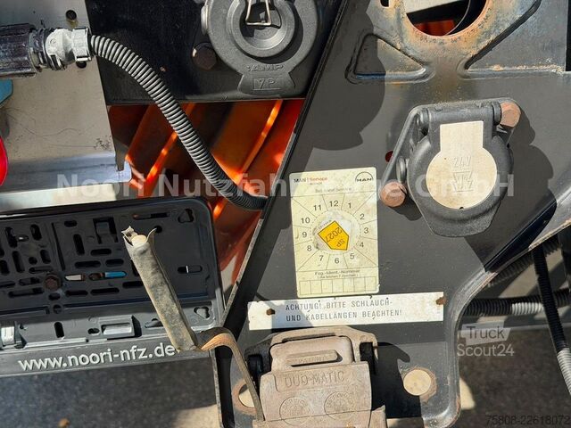 شاحنة قلابة MAN TGX 33.500 6x4 Kipper Kran PK19.001 Funk Greifer