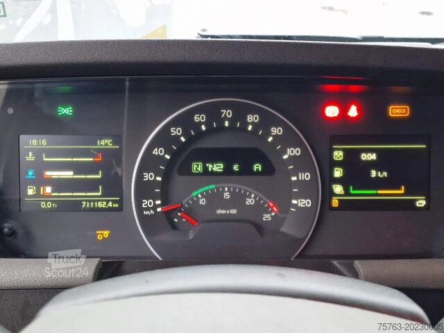 Fahrgestell mit Fahrerhaus Volvo FH 13.500 Globetrotter 6x2 - I Save - PTO - 4.3...
